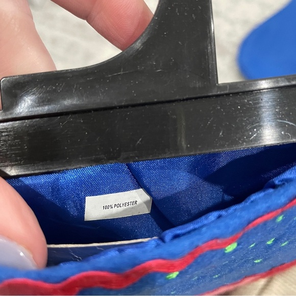 NWT Bundle of 2 Felt Gingerbread Plaid Stockings - Picture 3 of 6